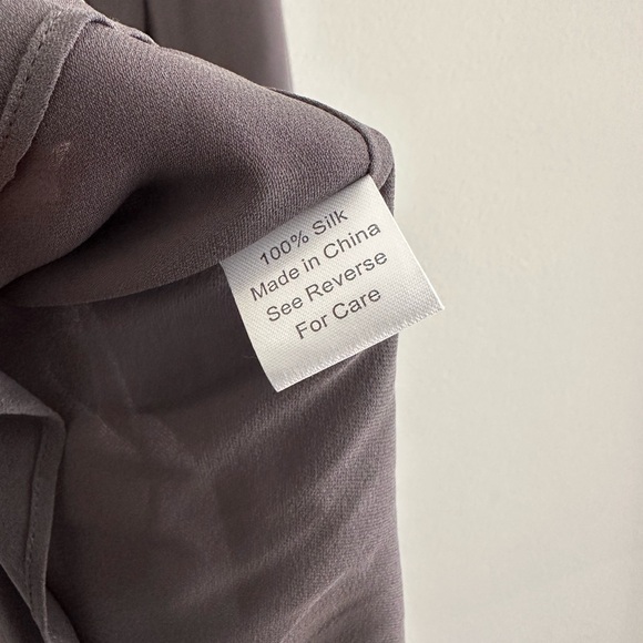 100% Silk Ruffled Dress - Picture 10 of 10